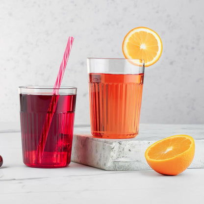 Premium Unbreakable Plastic Glass Set 300ml (6 Pieces)