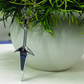 Silver Tone Arrow Chain Pendant – Stylish Men's Accessory