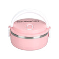 Stainless Steel Lunch Box – Single Layer Hot Tiffin | CustomSpot
