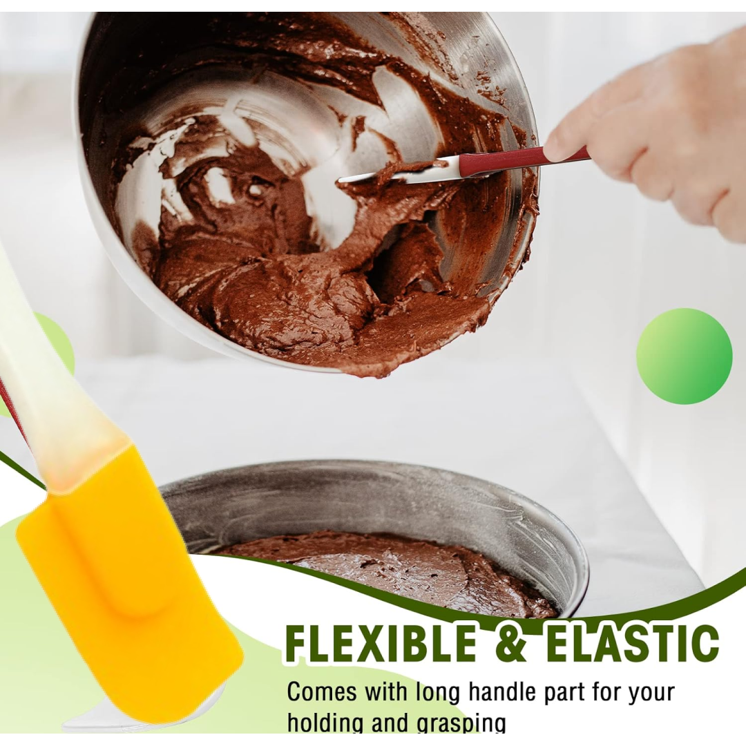 Silicone spatula in kitchen setting