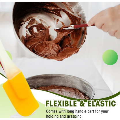 Silicone spatula in kitchen setting