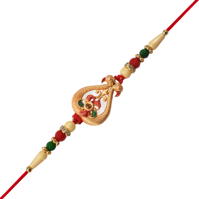 Rose Design Rakhi