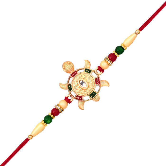 Golden Turtle Rakhi