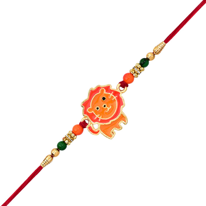 Cartoon lion Design Rakhi