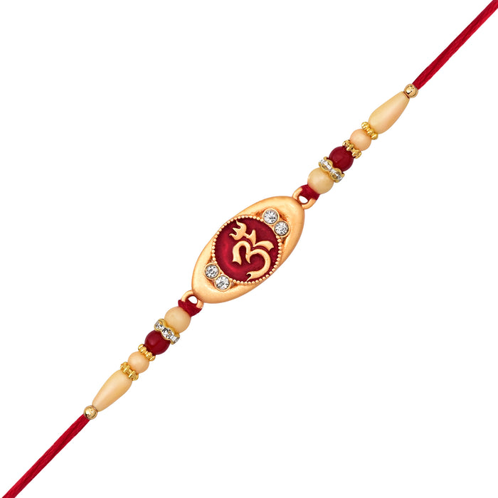 Om written Rakhi