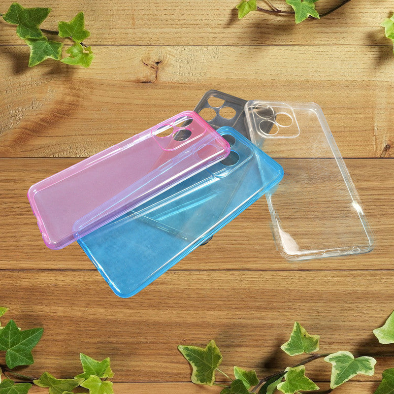 Colour Clear Soft Case For Realme