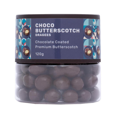 Oracle Nuts & Berry Choco Butterscotch Dragees – Premium Chocolate Coated Butterscotch Treats (120gm)