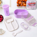 Kids Lunch Box Set – BPA-Free with Bottle & Spoon