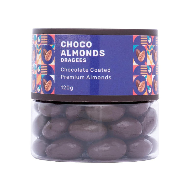 Oracle Nuts & Berry Choco Almonds Dragees – Chocolate Coated Premium Almonds (120gm)