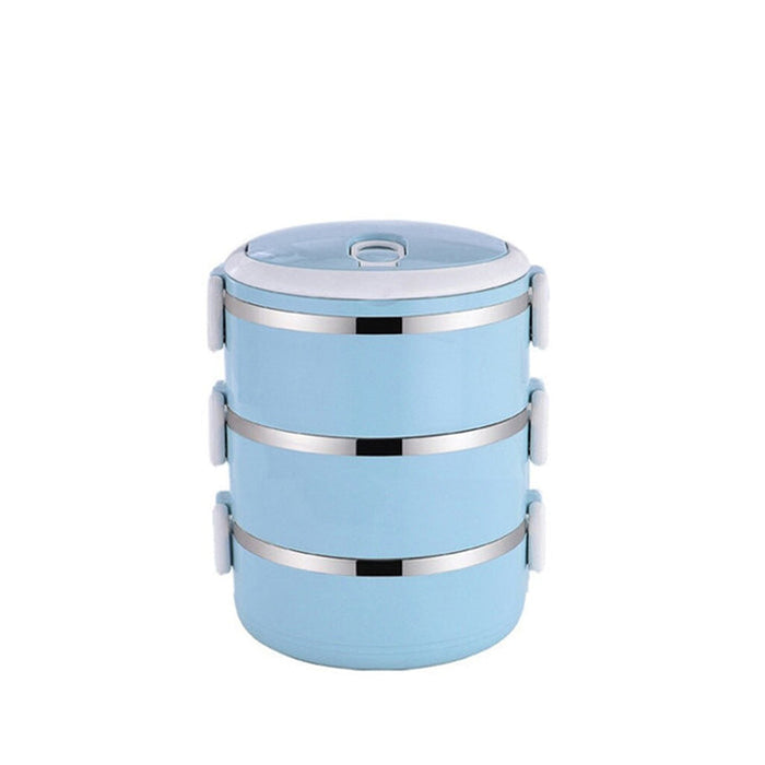 Customized Multi Layer Stainless Steel Hot Lunch Box (3 Layer)