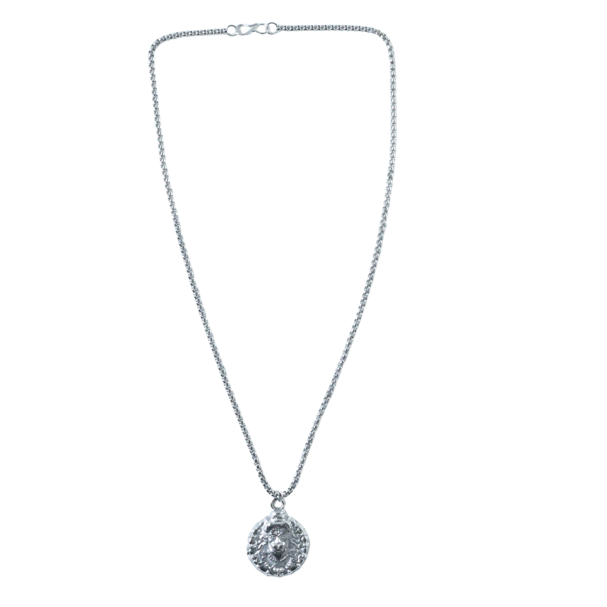 Hanuman faceLocket With Chain, Pendant Necklace Chain (1 Pc)