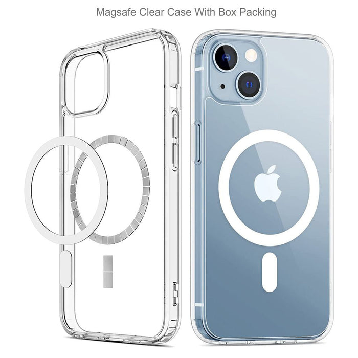 Transparent With Magsafe Hard Case For Iphone