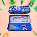 Car Shape Compass Box – Metal Pencil Case for Kids | Deodap