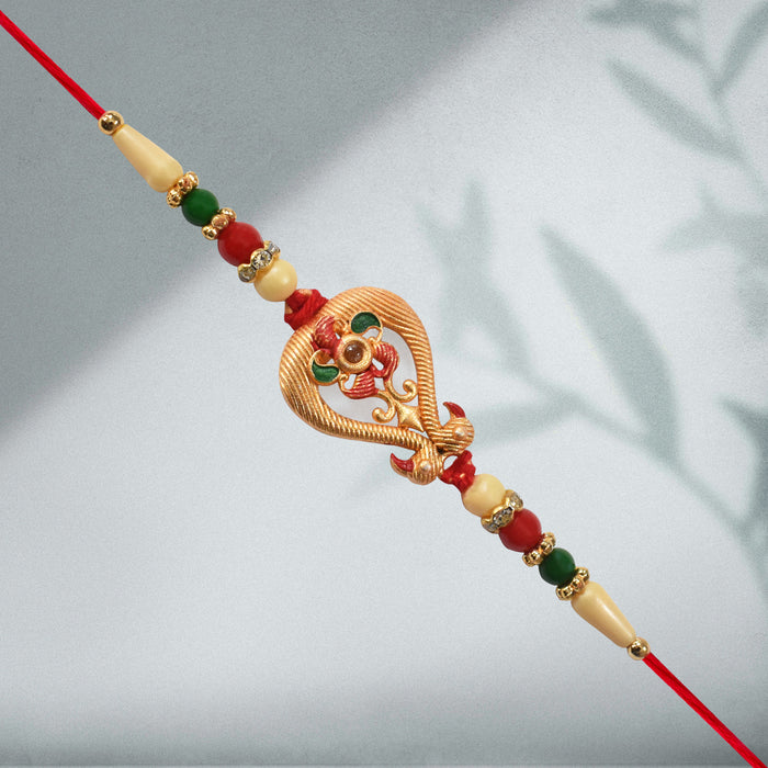 Rose Design Rakhi