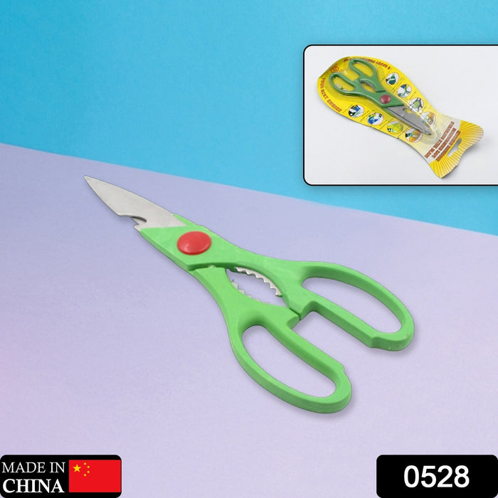 Multi-Function Kitchen Scissors for Veggies, Meat & Seafood with Bottle Opener