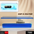 Car Interior Dashboard Decoration Floating Water Cruiser Ship