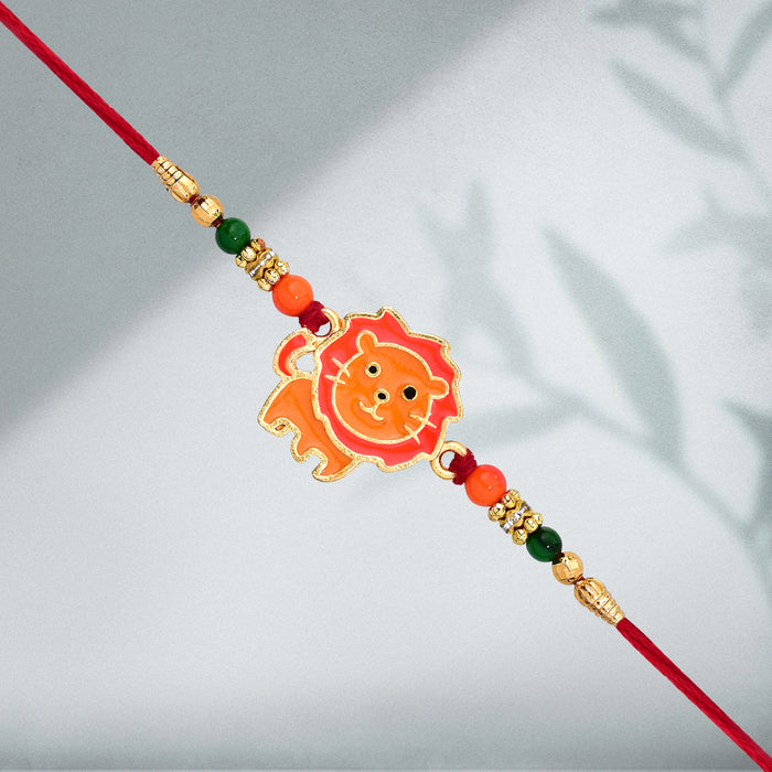 Cartoon lion Design Rakhi