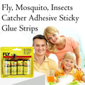 Fly Catcher Sticky Strips Non-Toxic Odorless
