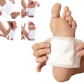 Detox Foot Pads with Ginger & Salt – 10 Pcs | Velvet Wellness