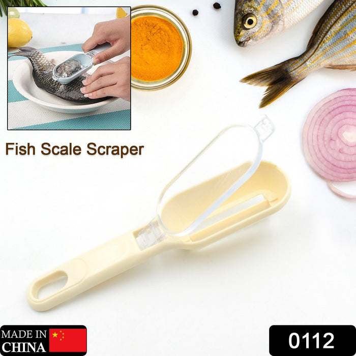 Effortless Fish Cleaning: Scraper, Grater & Brush in One (1 Pc)