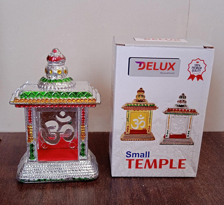 Adhesive Small Om Temple, Car Dashboard Temple (1 Pc)