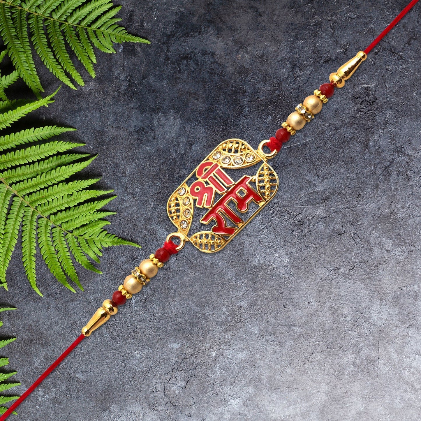 Shree Ram Rakhi Traditional Charm & Protective Symbol (5pcs)