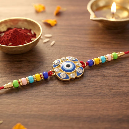 Evil Eye Rakhi Stylish & Protective for Raksha Bandhan (10pcs)