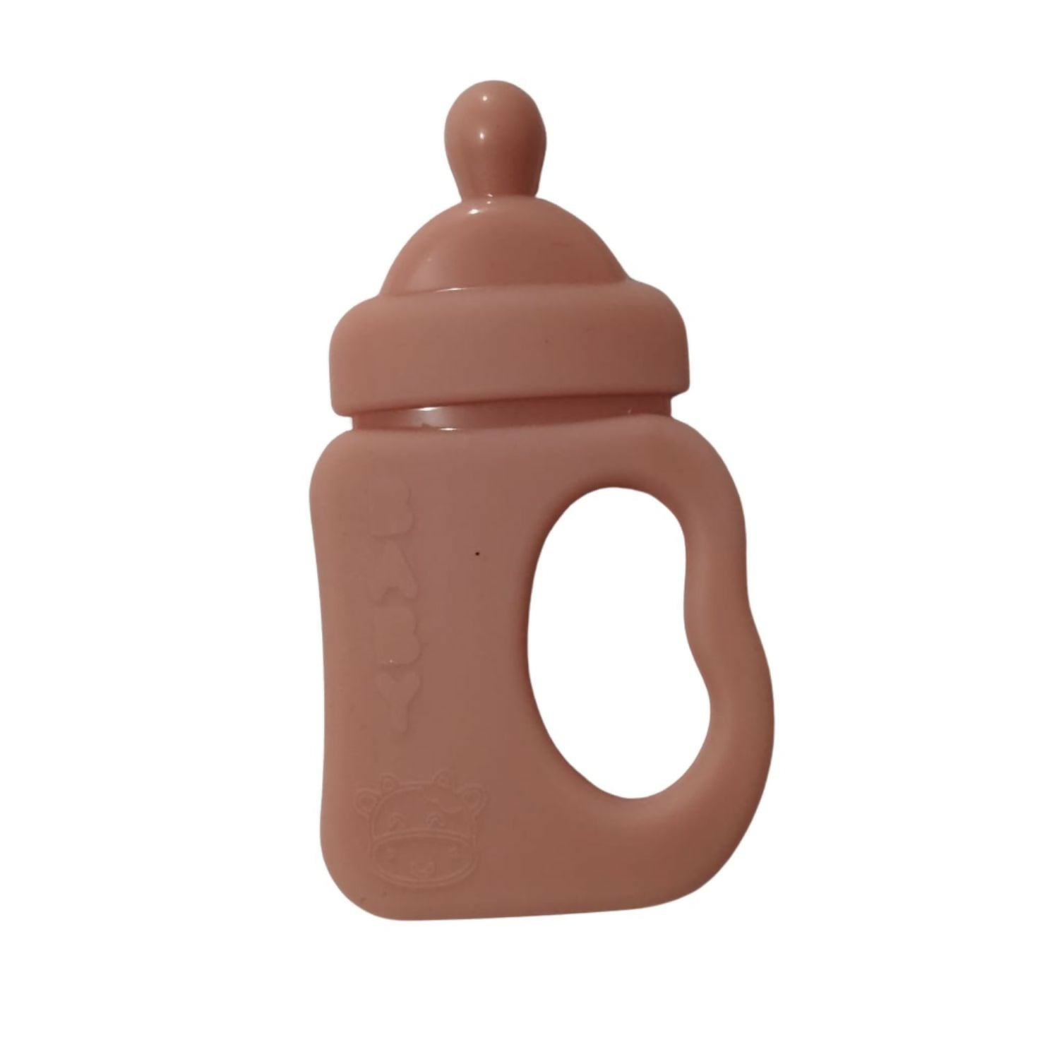 Feeding Bottle Shaped Silicon Baby Teether