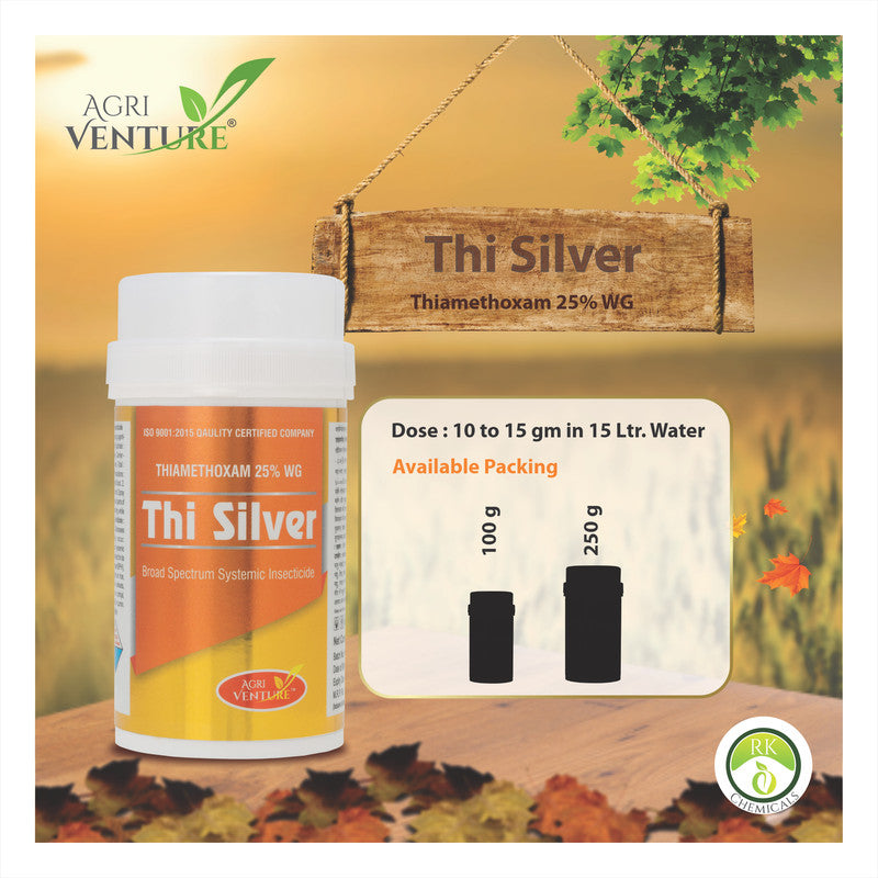 AgriVenture THI SILVER ( Thiamethoxam 25% WG ) Broad Spectrum Systemic Insecticide