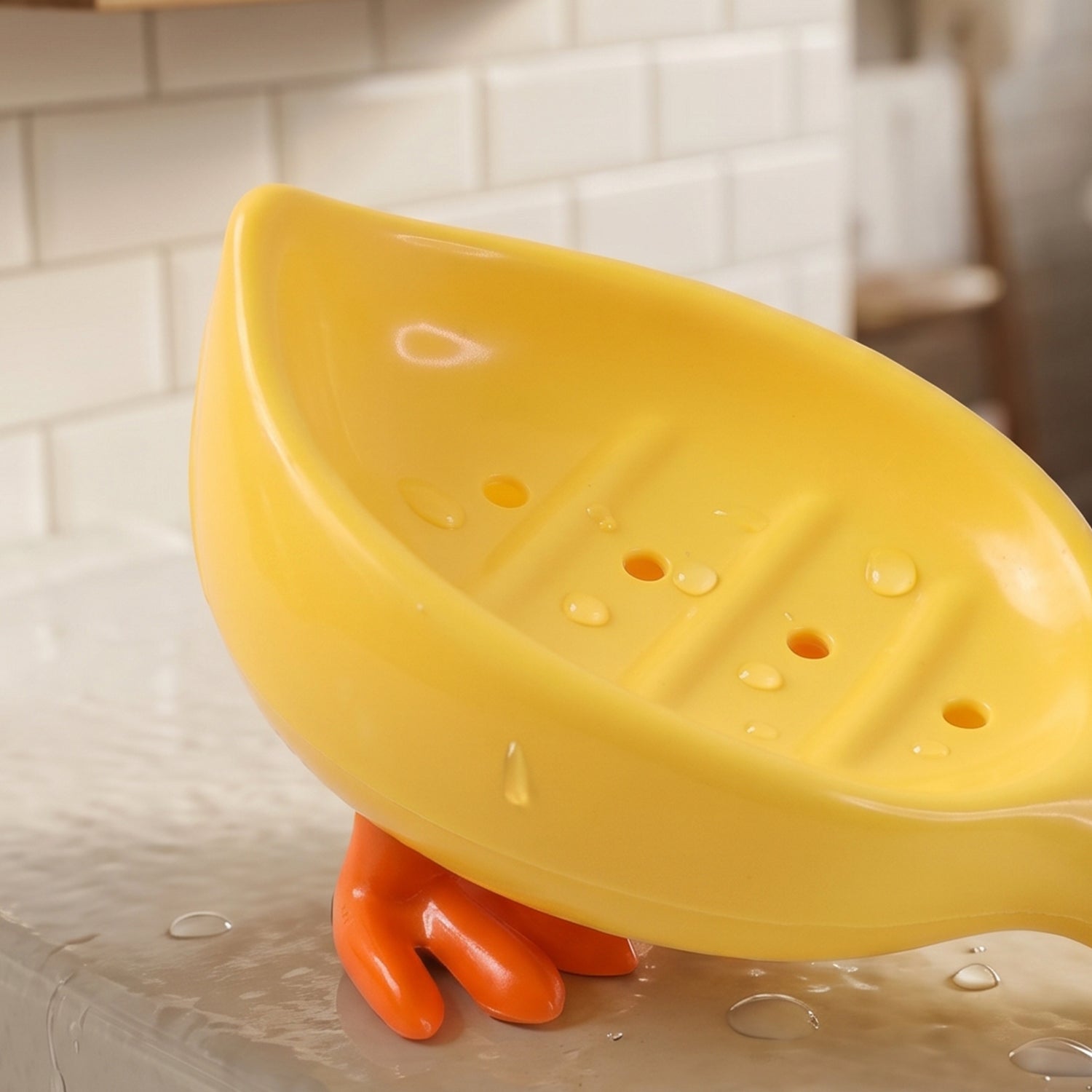 Decorative Duck Soap Dish for Bathroom