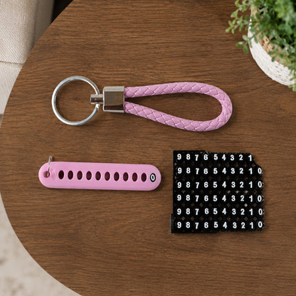 Number identification keychain application