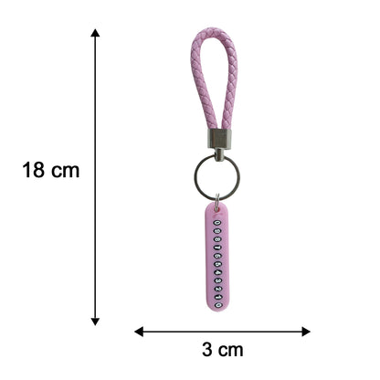 Anti lost keychain size reference