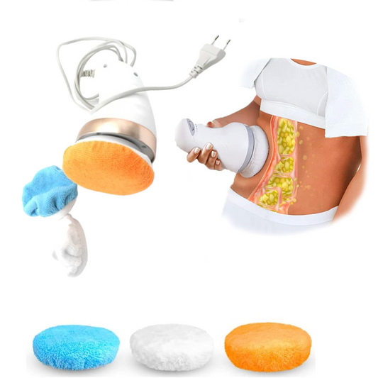 Body Sculpting Massager with 3 Pads, Adjustable Speed, Handheld Electric Massager for Full Body (1 Pc)