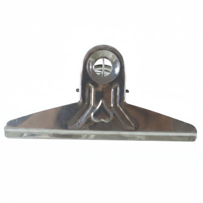 Metal paper binder clip view 5