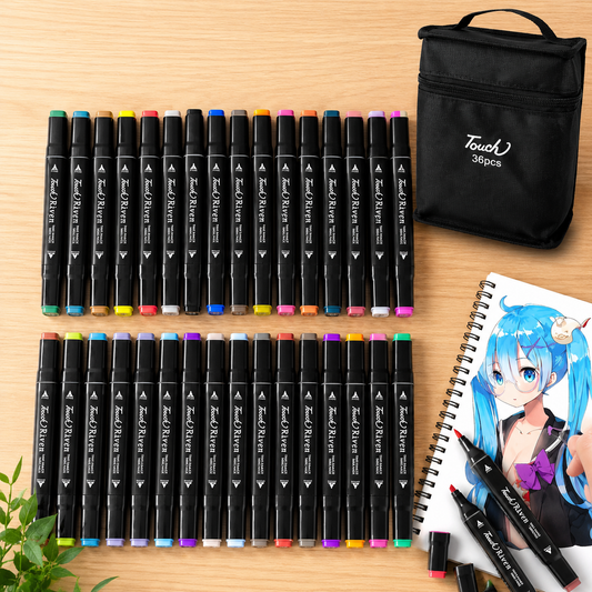 Markers Set – Vibrant Colors with Dual Tips for Artists