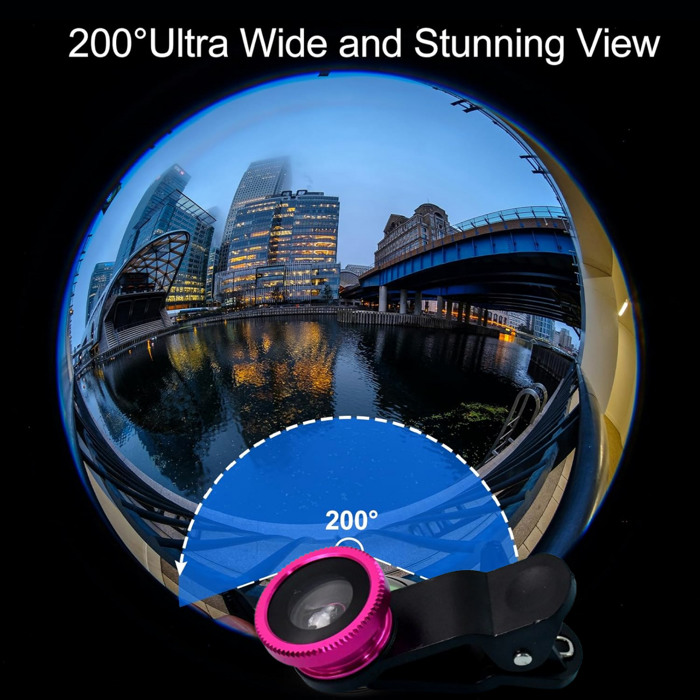 Universal Clip-On Mobile Camera Lens (1 Set)
