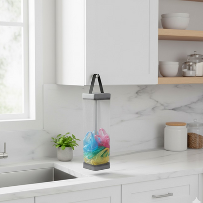 Hanging Waste Bag Holder – Large Capacity Garbage Storage with Sturdy Handle for Home, Kitchen & Restaurant (1 Pc)