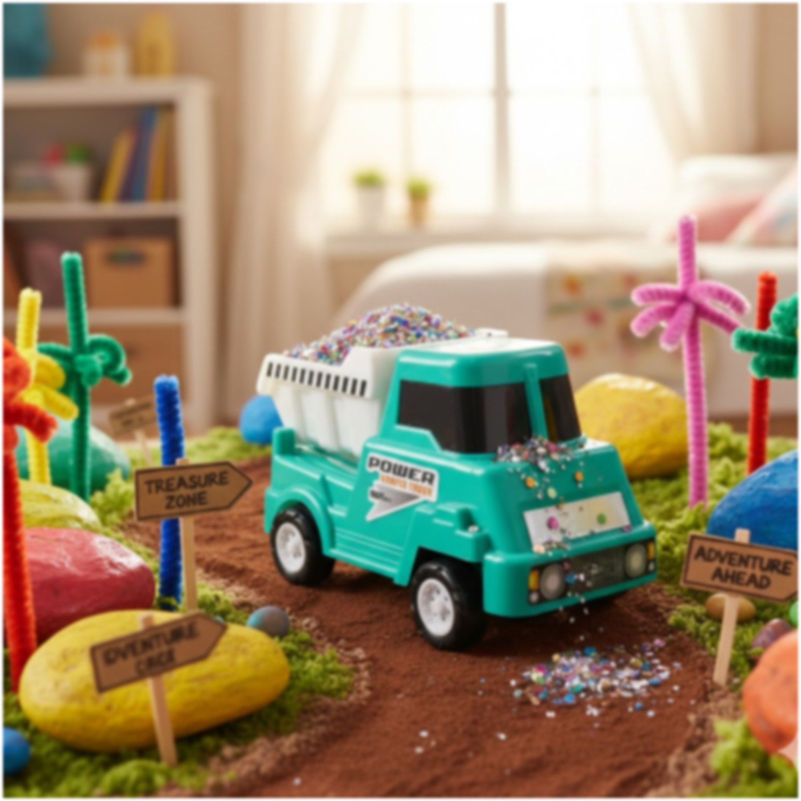 Funwoods Kids Power Dumper Truck Toy (1 Pc)