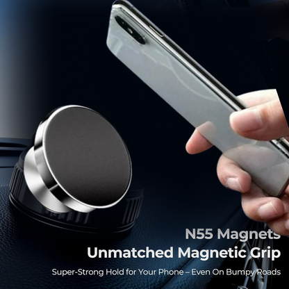 360° Rotating Magnetic Phone Holder Stand (1 Pc)