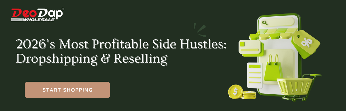 2026’s Most Profitable Side Hustles: Dropshipping & Reselling