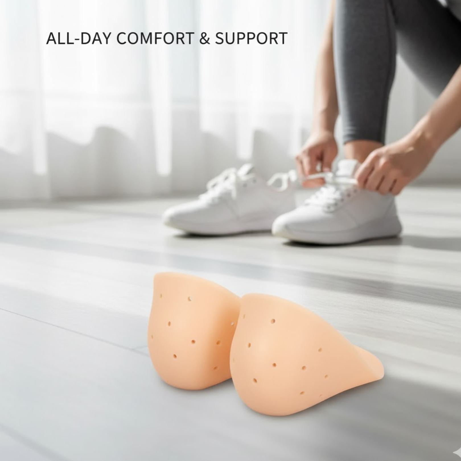 एंटी क्रैक सिलिकॉन जेल हील मॉइस्चराइजिंग सॉक्स पैरों की देखभाल के लिए पुरुषों महिलाओं के लिए (ढीला पैक)