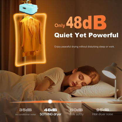 Portable Clothes Folding Dryer, Portable Dryer (1 Pc)