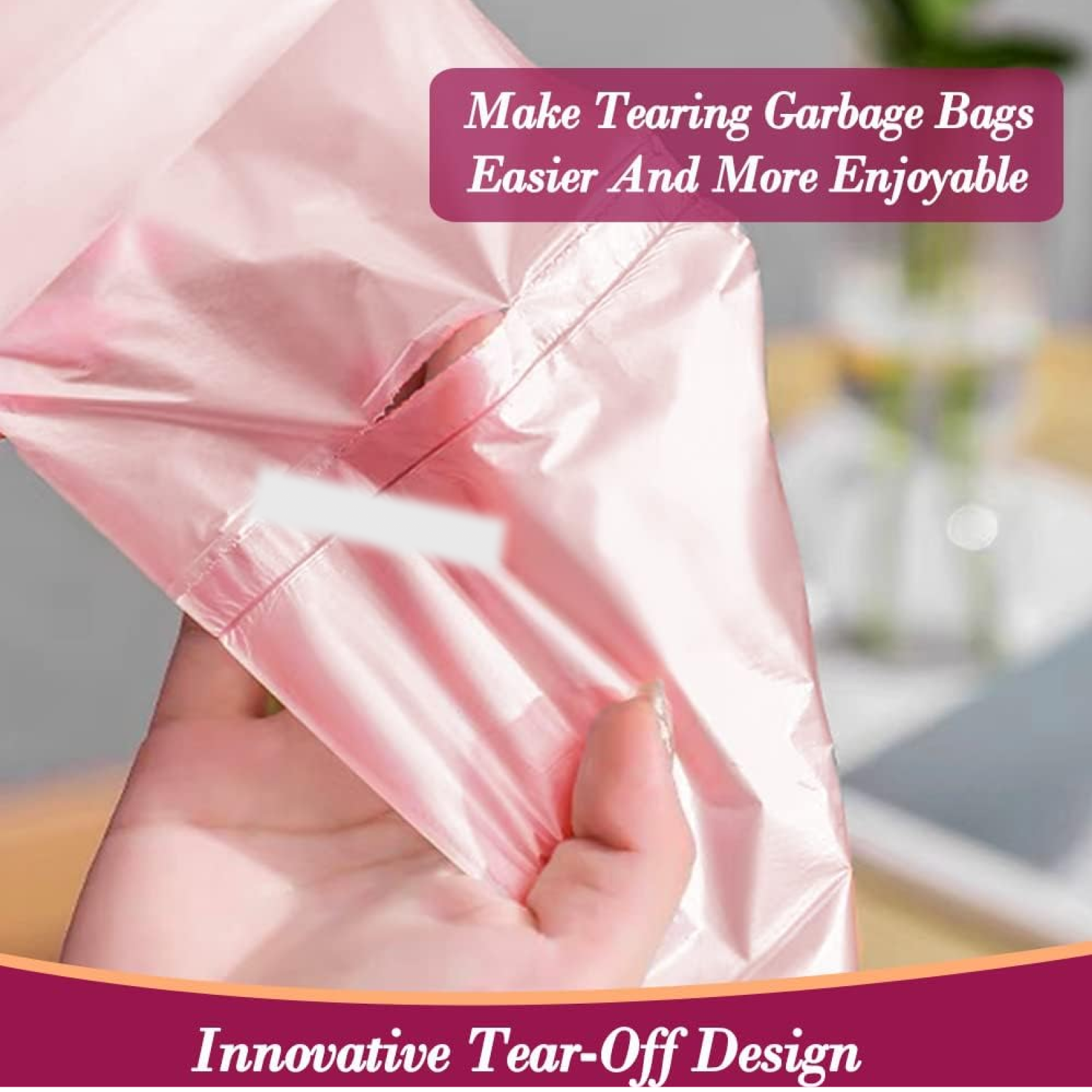 Garbage Bags Roll 45 x 45 cm (1 Pc / Mix Color)