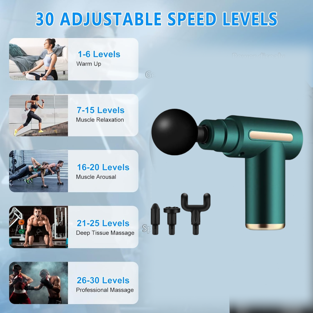 Deep Tissue Percussion Body Massage Machine For Pain Relief