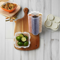 4 Section Food Storage Container – Airtight Plastic Jar | Organivo