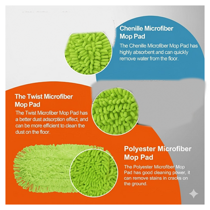 7848 માઈક્રોફાઈબર ફ્લેક્સિબલ એમઓપી ક્લીનિંગ એક્સેસરીઝ | MICROFIBER MOP | બ્રશ | ડ્રાય/વેટ હોમ, કિચન, ઓફિસ ક્લીનિંગ બ્રશ એક્સટેન્ડેબલ હેન્ડલ