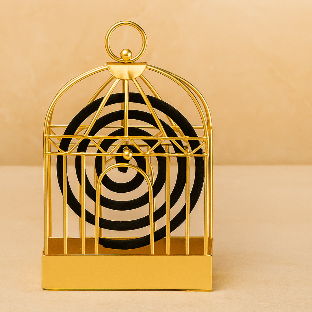 7395 મોસ્કિટો કોઇલ હોલ્ડર, ઓફિસ ઘર માટે વિન્ટેજ સ્ટાઇલ ટકાઉ ઘરગથ્થુ મચ્છર સ્ટેન્ડ