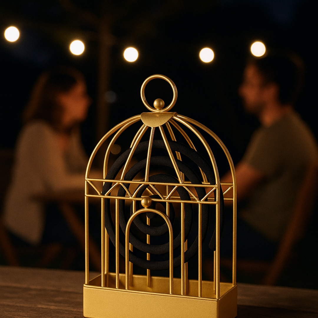 7395 મોસ્કિટો કોઇલ હોલ્ડર, ઓફિસ ઘર માટે વિન્ટેજ સ્ટાઇલ ટકાઉ ઘરગથ્થુ મચ્છર સ્ટેન્ડ