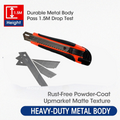 Cutter Knife Set – Heavy Duty 18mm Blades & Rubber Grip | VoltDesk