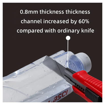 हेवी ड्यूटी 18 मिमी कटर चाकू सेट रबर हैंडल के साथ अतिरिक्त ब्लेड के साथ कार्यालय और घर के उपयोग के लिए सबसे अच्छा उपयोग